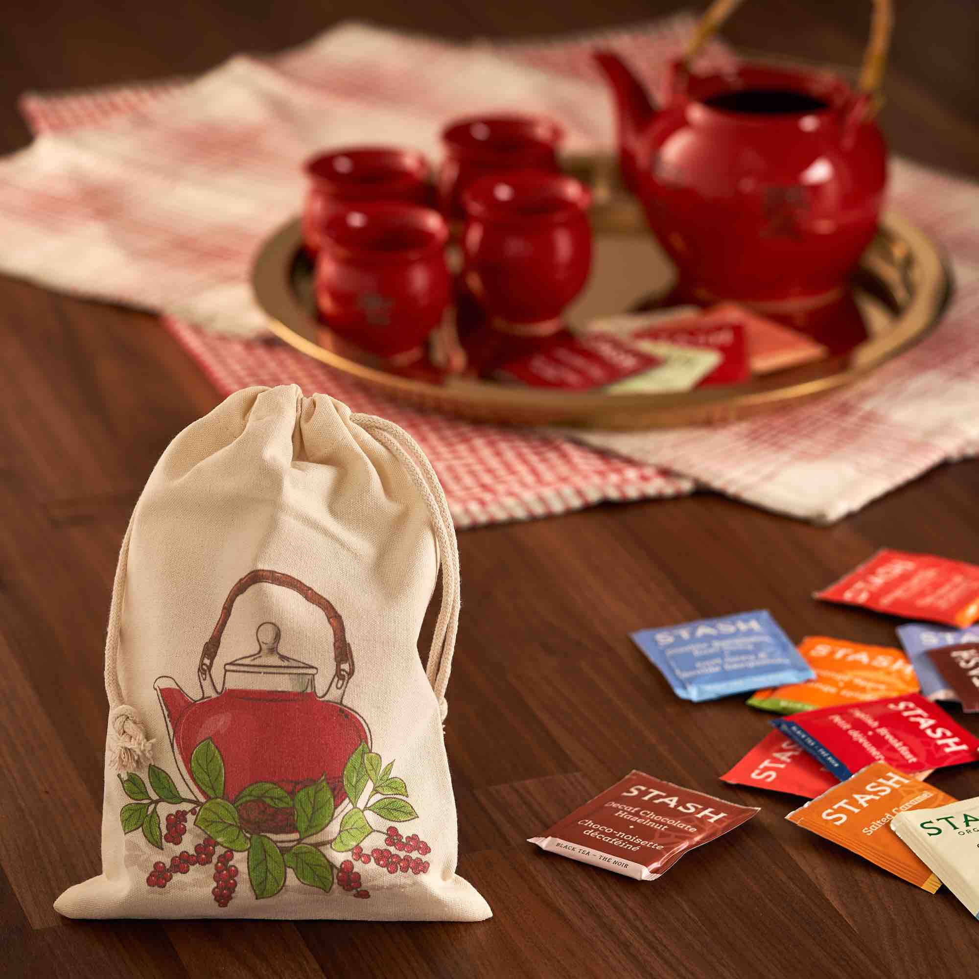 Stash Tea Bags Sampler - Caffeinated, Herbal & Decaf - 50 Ct, 50 Flavors - Gardenika Shop