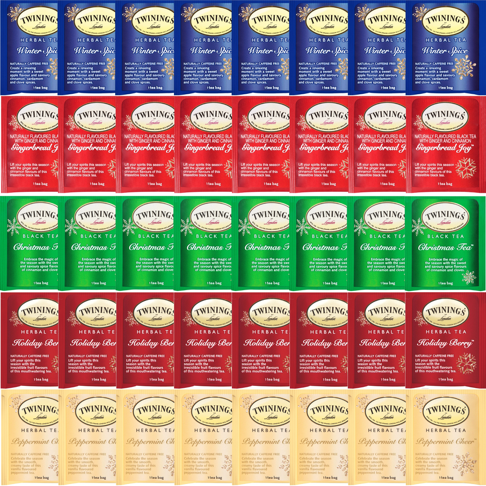 Twinings Holiday Tea Gift Sampler Set