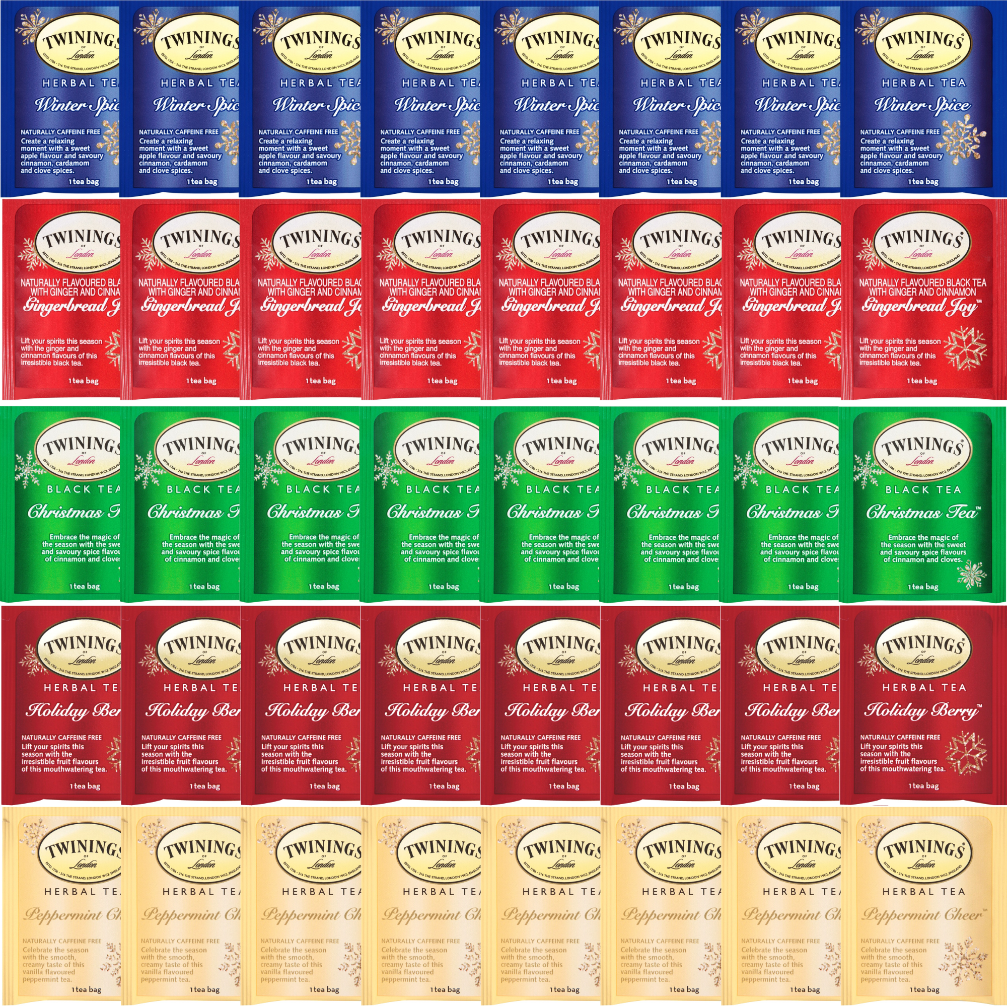Twinings Holiday Tea Gift Sampler Set