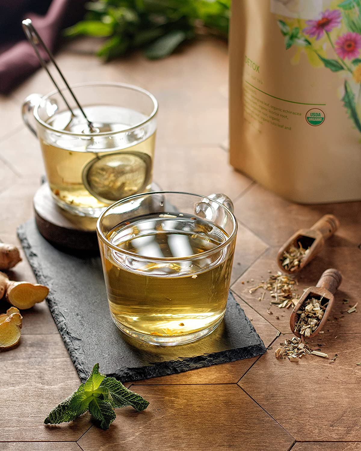 gardenika loose tea leaves detox