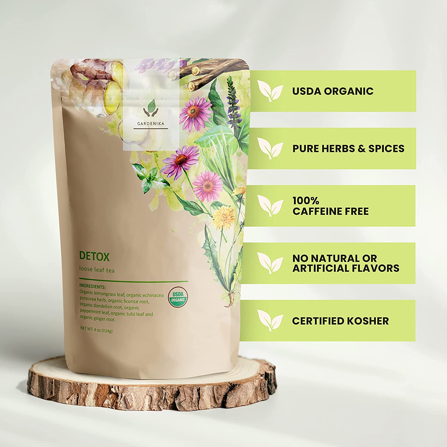 organic wellness tea liver body detox