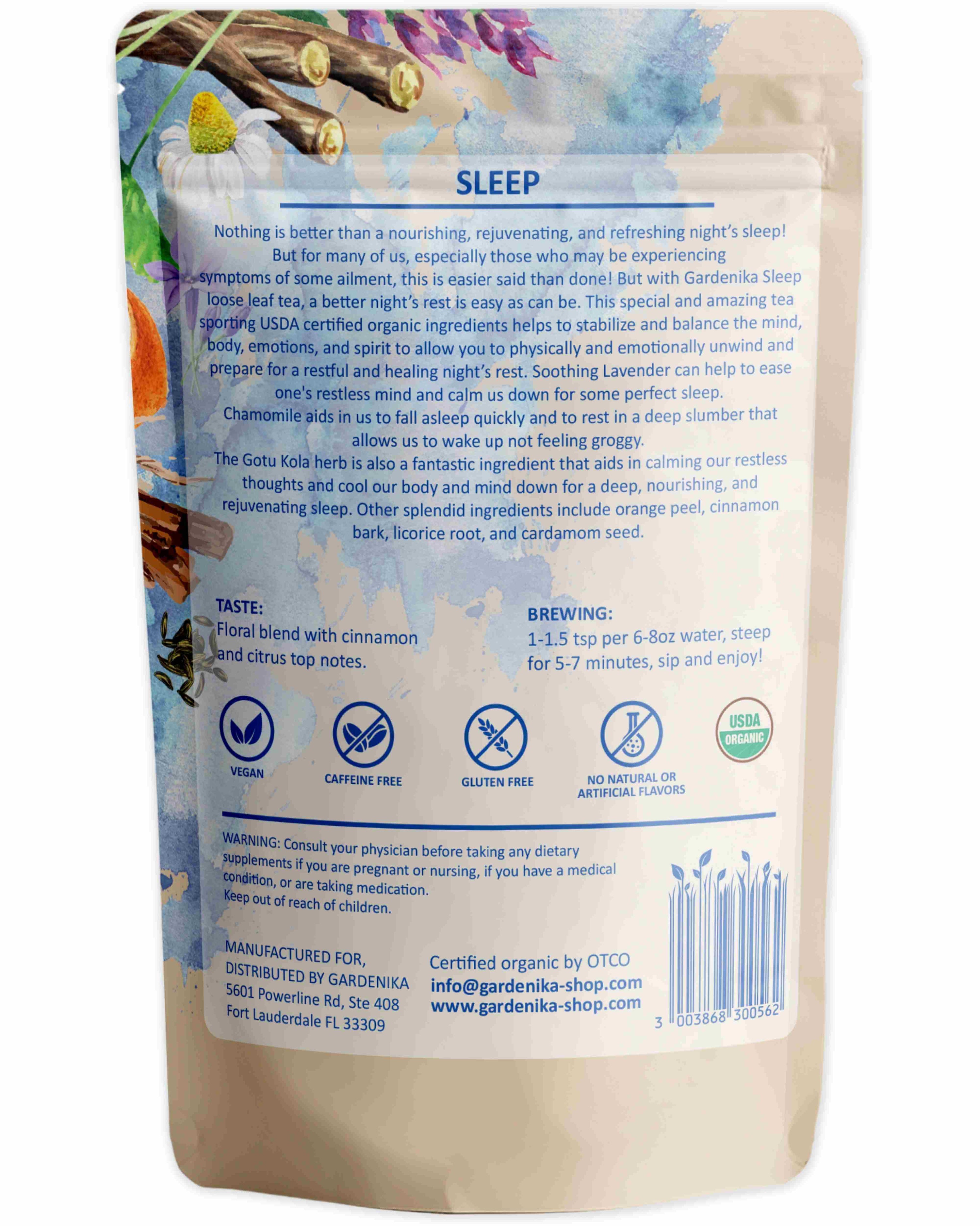 sleepytime organic herbal tea