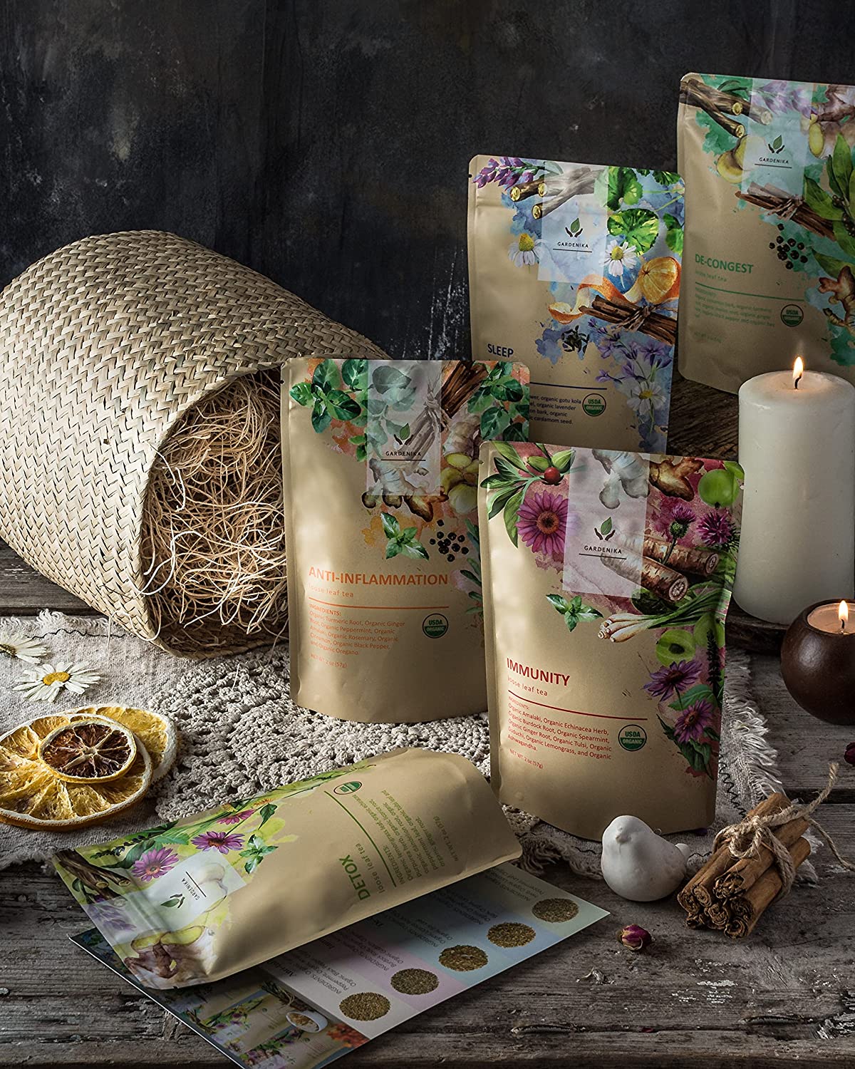 te organico anti inflammatorio gardenika loose leaf