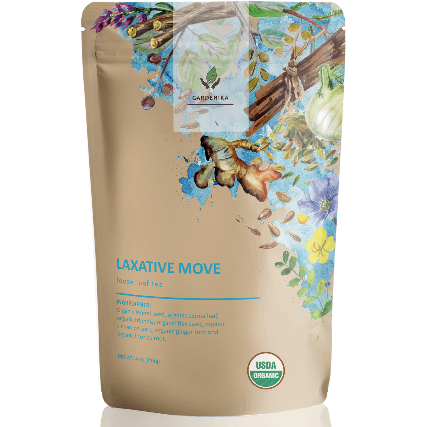Constipation Relief Tea | Organic Senna & Fennel Blend – Gardenika
