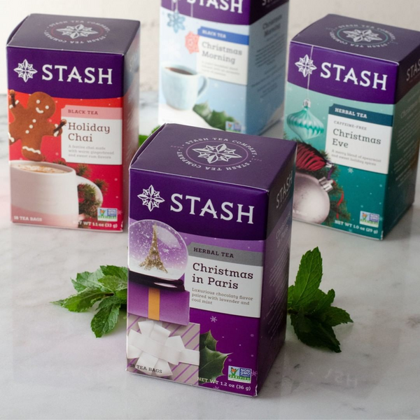 Stash Christmas in Paris, Holiday Chai, Christmas Eve, Christmas Morning