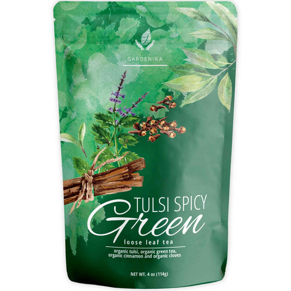TULSI SPICY GREEN organic loose tea