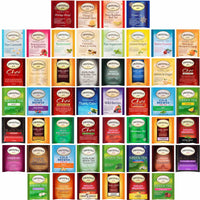 Twinings Tea Bags Sampler - Caffeinated, Herbal & Decaf - 50 Ct, 50 Flavors - Gardenika Shop