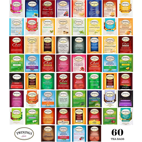 twining tea bags assorted set collection